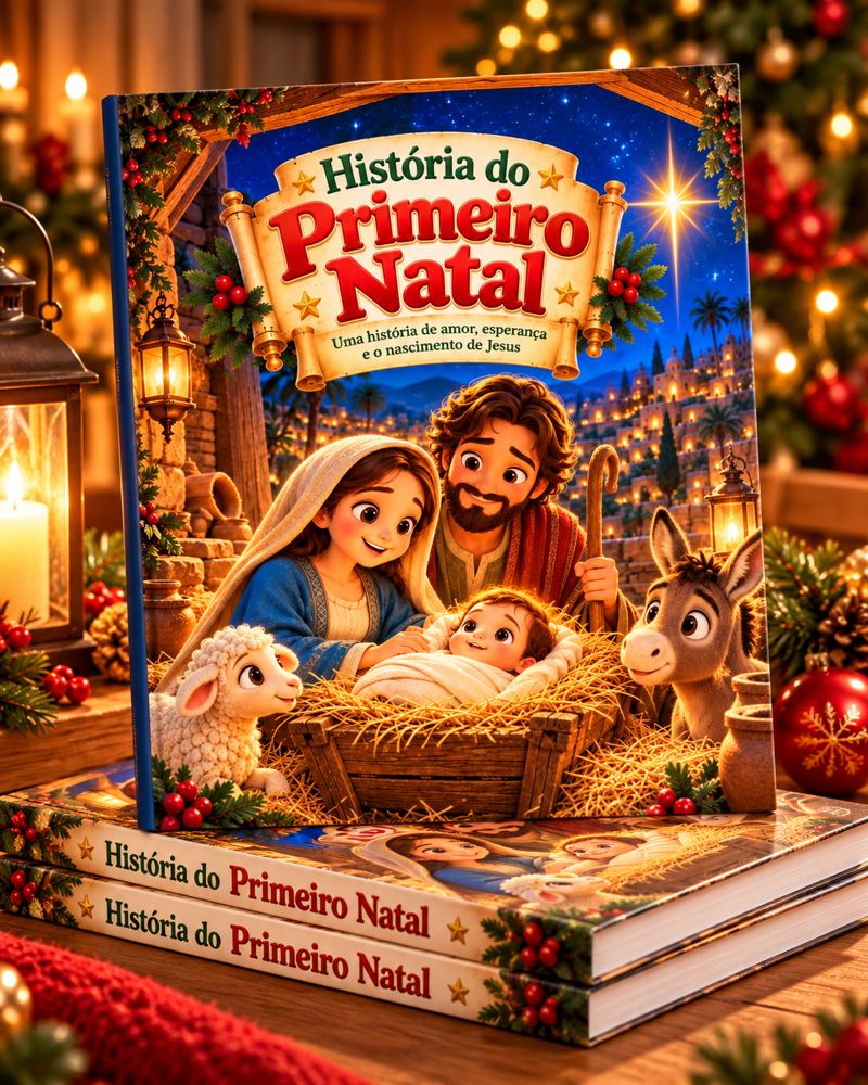 Livro infantil História do Primeiro Natal